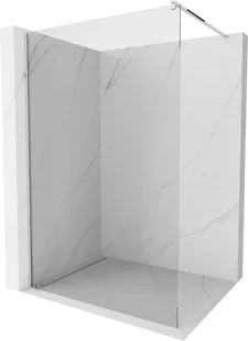 Mexen Kioto ścianka prysznicowa Walk-in 100 x 200 cm, transparent 8 mm, chrom - 800-100-101-01-00 - Ścianki i drzwi prysznicowe - miniaturka - grafika 1