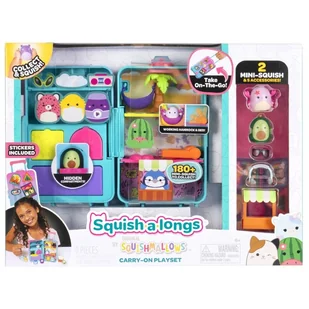 Squish-a-longs, Carry-On Playset, walizka z figurkami - Figurki dla dzieci - miniaturka - grafika 1