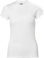 Koszulki i topy damskie - Helly Hansen Koszulka damska Tech biała r. XL 48373_001 - miniaturka - grafika 1