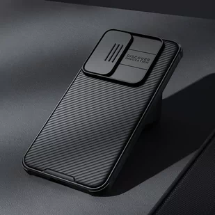 Etui SAMSUNG GALAXY S24 Nillkin CamShield Pro Magnetic czarne - Etui i futerały do telefonów - miniaturka - grafika 2