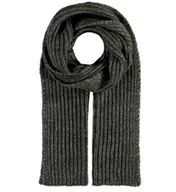 Apaszki i szaliki męskie - Szalik Męski szal Wełna Wełniany zielony ciemny - miniaturka - grafika 1