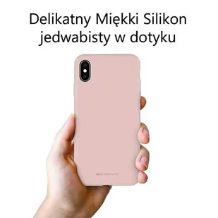 Mercury Silicone Sam S23 Ultra S918 różowo-piaskowy/pink sand - Etui i futerały do telefonów - miniaturka - grafika 2