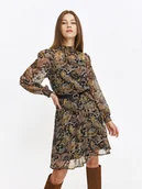 Sukienki - Krótka sukienka o prostym kroju - miniaturka - grafika 1