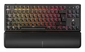 Klawiatury - Corsair K70 CORE TKL klawiatura Gaming USB + RF Wireless + Bluetooth QWERTZ Niemiecki Czarny - miniaturka - grafika 1