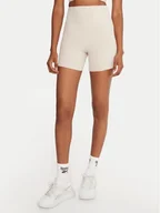 Spodenki damskie - Reebok Kolarki Reebok X Ewa Chodakowska RK25314CCW Beżowy Slim Fit - miniaturka - grafika 1