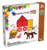 Klocki - klocki magnetyczne Farm Animals 25-elementów Magna Tiles - miniaturka - grafika 1