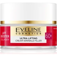 Kremy do twarzy - Eveline Cosmetics, Lift Booster Collagen ultra liftingujący krem-wypełniacz zmarszczek 60+ 50ml - miniaturka - grafika 1