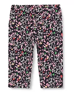 s.Oliver Leggins Mit Allover Print Legginsy Capri z pełnym nadrukiem Dziewczęce, Niebieski, 134 - Legginsy - miniaturka - grafika 1