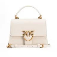 Torebki damskie - Pinko Damska torebka Love One Mini Light skóra cielęca Z14q_jedwab-antyczne złoto, Z14q_jedwab-antyczne złoto - miniaturka - grafika 1