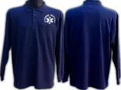 Odzież robocza - Promostars LPP - Koszulka Polo ratownicza męska z długim rękawem granatowa - miniaturka - grafika 1