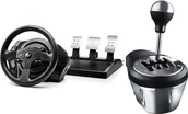 Kontrolery gier na PC - Kierownica Thrustmaster T300RS GT 4160681 + Lewarek TH8A 4060059 - miniaturka - grafika 1