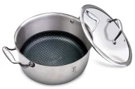 Garnki - Garnek ze stali nierdzewnej z powłoką 3D 6,1L F7-C24 - miniaturka - grafika 1