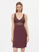 Piżamy damskie - Triumph Koszula nocna Aura Spotlight NDK 01 X 10216543 Brązowy - miniaturka - grafika 1