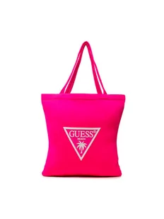 Guess Torebka Scuba Bag E2GZ06 KB2C0 Różowy - Torby ekologiczne - miniaturka - grafika 1