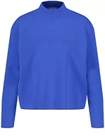Swetry damskie - Gerry Weber Damski sweter 871026-35701, niebieski (Electric Blue), 40 (DE) - miniaturka - grafika 1