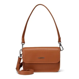 Lacoste LG Lacoste Elegance Torba na ramię 21 cm brązowy - Torebki damskie - miniaturka - grafika 1