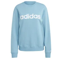 Bluzy narciarskie - Bluza damska adidas Essentials Linear French Terry - miniaturka - grafika 1