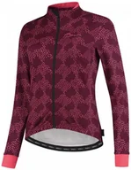 Kurtki damskie - Damska Kurtka Rowerowa  Rogelli Blossom Winterjacket | Cerise/Coral - Rozmiar S - miniaturka - grafika 1