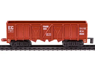 Kolejka rail king Parowóz + 3 Wagony - Pociągi dla dzieci - miniaturka - grafika 6