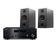 Zestawy stereo - Yamaha R-N600A (czarny) + Diva 3 (czarny) - miniaturka - grafika 1