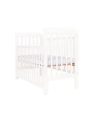 Łóżeczka i kojce - Drewex Łóżeczko Alex 120x60 Białe - miniaturka - grafika 1