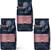 Kawa - ZESTAW KAWA ZIARNISTA DAVIDOFF CAFE CREMA INTENSE 1KG 3 SZTUKI Kawa ziarnista Davidoff Cafe Crema Intense 1 kg - miniaturka - grafika 1