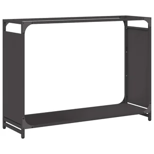 vidaXL Stojak na drewno opałowe 90x28x65 cm Stal walcowana na zimno - Wózki magazynowe - miniaturka - grafika 1