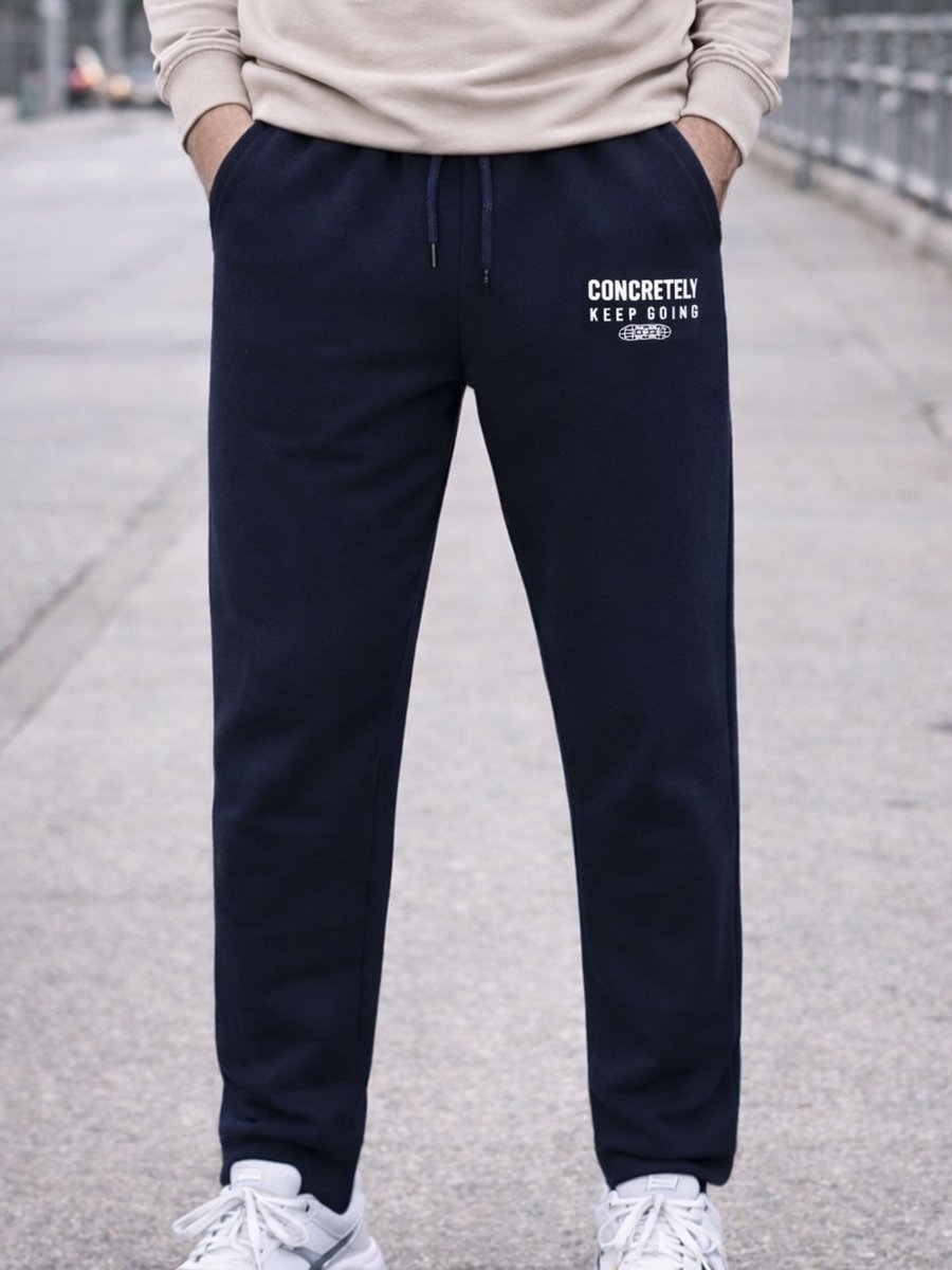 Spodnie dresowe S ciemny granat