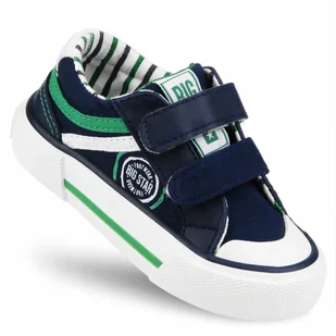 TRAMPKI dziecięce BIG STAR na rzepy JJ374315 22 - Buty dla dziewczynek - miniaturka - grafika 1