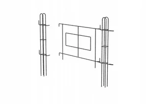 Furtka do płotka ogrodowego 99 x 73 cm - Ogrodzenia Furtka do płotka ogrodowego 99 x 73 cm - Ogrodzenia - miniaturka - grafika 1