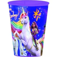 Zabawy w naśladowanie dorosłych - Akademia Jednorożców: Plastikowy kubek - 260 ml - miniaturka - grafika 1