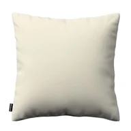 Poszewki na poduszki - Dekoria Poszewka Kinga na poduszkę śmietankowa biel 43 × 43 cm Velvet 100-704-10 - miniaturka - grafika 1