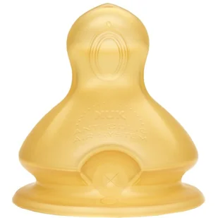 NUK Smoczek Na Butelkę Szeroka Szyjka FC+ 2L Papka Latex 713260 - Smoczki do butelek - miniaturka - grafika 2
