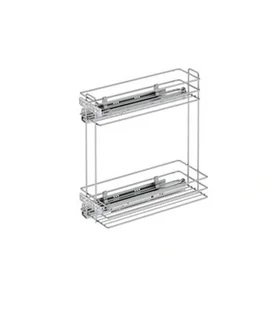 Kosz Cargo Blum 25, chrom, boczne, Prawy - Meble modułowe i akcesoria - miniaturka - grafika 1