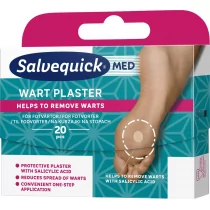 Soraya Salvequick Med Plastry Ward na kurzajki na stopach 1op.-20szt - Kremy i maski do rąk - miniaturka - grafika 1