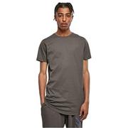 Koszulki męskie - Urban Classics Męski T-shirt z długim rękawem w kształcie serca, ciemny shadow, 5XL - miniaturka - grafika 1