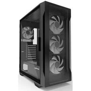Obudowa I3 Neo TG Mid Tower RGB 4xwentylator, czarna - Obudowy komputerowe - miniaturka - grafika 1