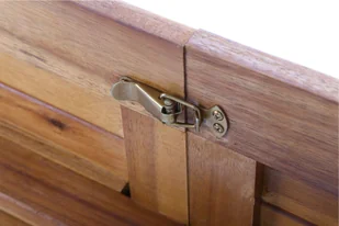 Meble ogrodowe drewniane Akacja Oval 165+50+50 cm 10+1 - Meble ogrodowe - miniaturka - grafika 11