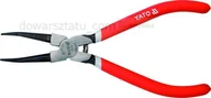 Kombinerki i obcęgi - YATO szczypce do pierścieni osadczych Segera 180mm, wewnętrzne, proste, 2137 (YT-2137) - miniaturka - grafika 1