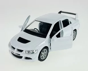 Welly Mitsubishi Lancer Evolution Viii Biały 1:34 Samochód Nowy Metalowy Model - Samochody i pojazdy dla dzieci - miniaturka - grafika 1