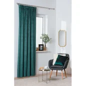 Zasłony - Zasłona z taśmą ERTE 135 x 245 cm zielony - miniaturka - grafika 1