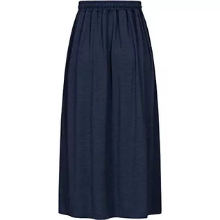 Spódnice - super.natural super.natural Długa spódnica damska, z wełny merynosów, W LONG SKIRT niebieski niebieski l SNW015670I22L - grafika 1