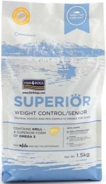 Fish4Dogs Superior Weight Control Light Small 1,5 kg