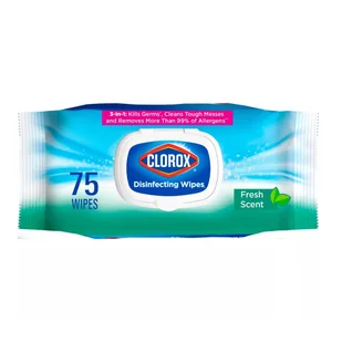 Chusteczki dezynfekujące o świeżym zapachu Fresh Scent Clorox 75szt - Dezynfekcja - miniaturka - grafika 1