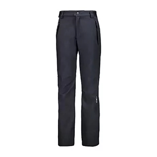 Spodnie i spodenki dla chłopców - CMP CMP  F.lli Campagnolo chłopięce spodnie softshell z technologią ClimaProtect, Antracite, 140 3A01484 - grafika 1