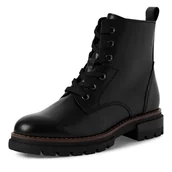 Kozaki damskie - Marco Tozzi Damskie 2-25200-45 modne kozaki, czarne, 39 EU, czarny, 39 EU - miniaturka - grafika 1