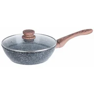 Patelnie - Kinghoff Lumarko Wok granitowy 28cm granit wood kh-1584 KH-1584 - miniaturka - grafika 1