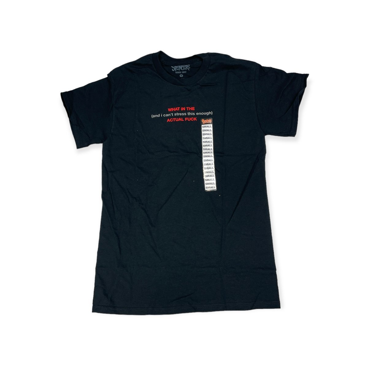 Koszulka t-shirt męski SPENCER'S nadruk napisy S