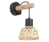 Lampy ścienne - Rabalux 71025 - Kinkiet RATTAN 1xE27/15W/230V rattan - miniaturka - grafika 1