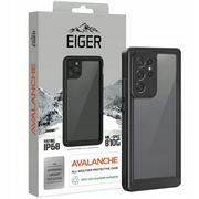 Etui i futerały do telefonów - Eiger Eiger Etui z osłoną ekranu Avalanche IP68 Galaxy S22 Ultra, czarne EGCA00351 - miniaturka - grafika 1